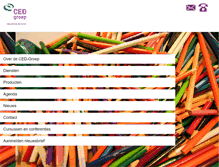 Tablet Screenshot of cedgroep.live.colours.nl